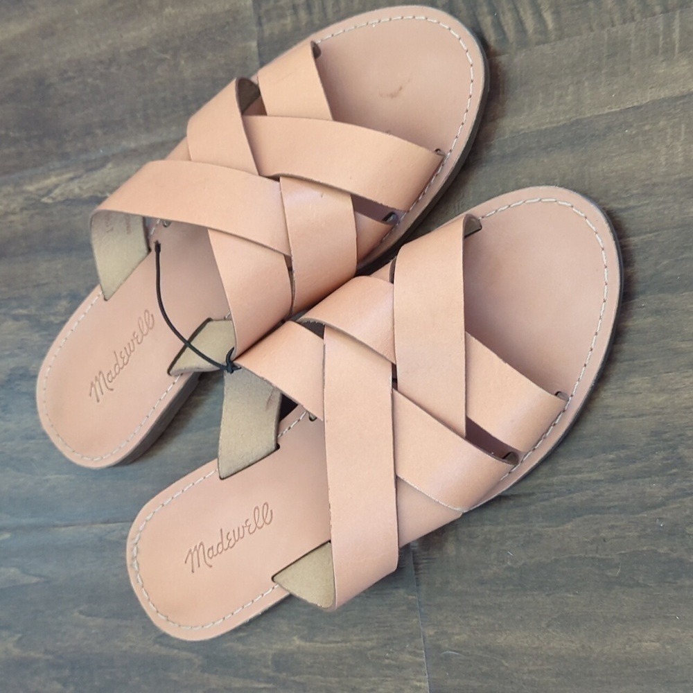 Madewell Women's Tan Leather Sandals